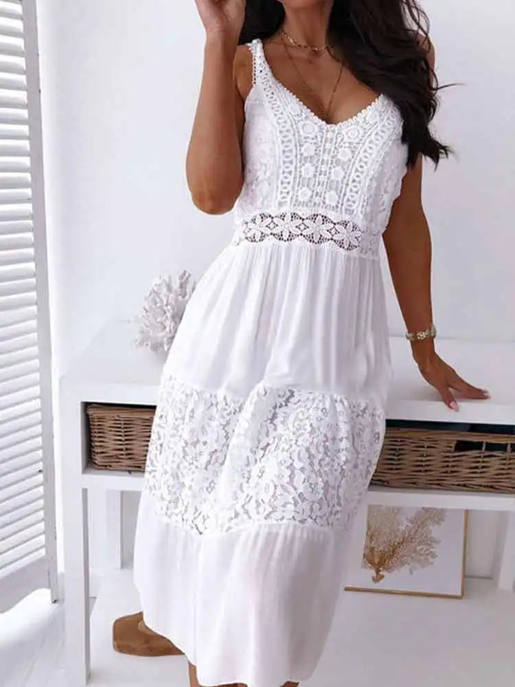 Jasmine White Dress