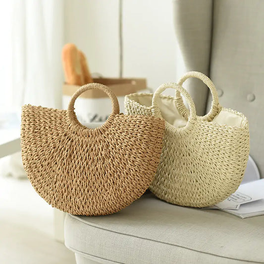 Mary Straw Bag