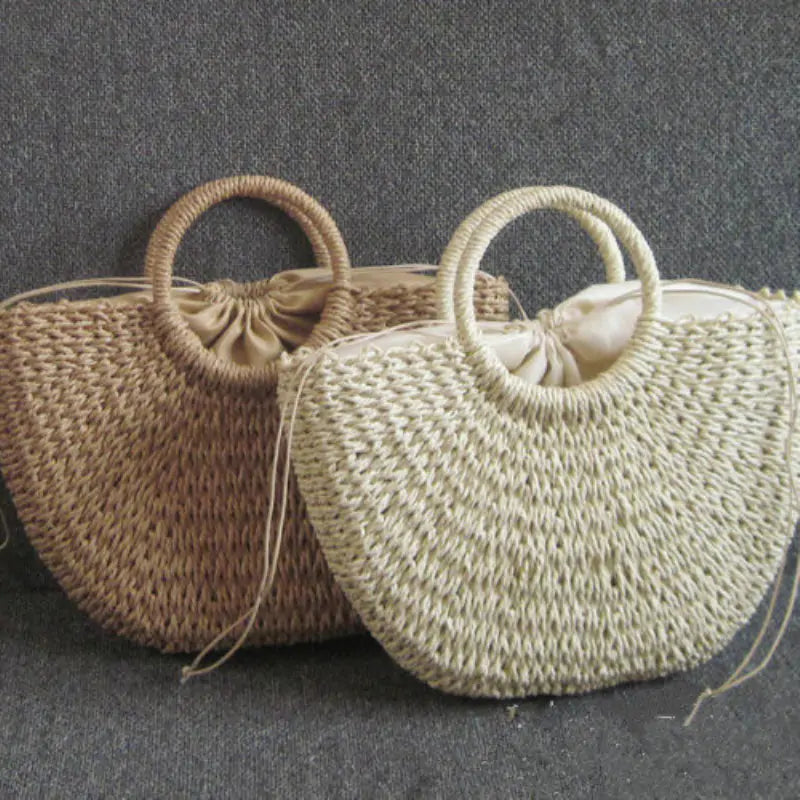 Mary Straw Bag