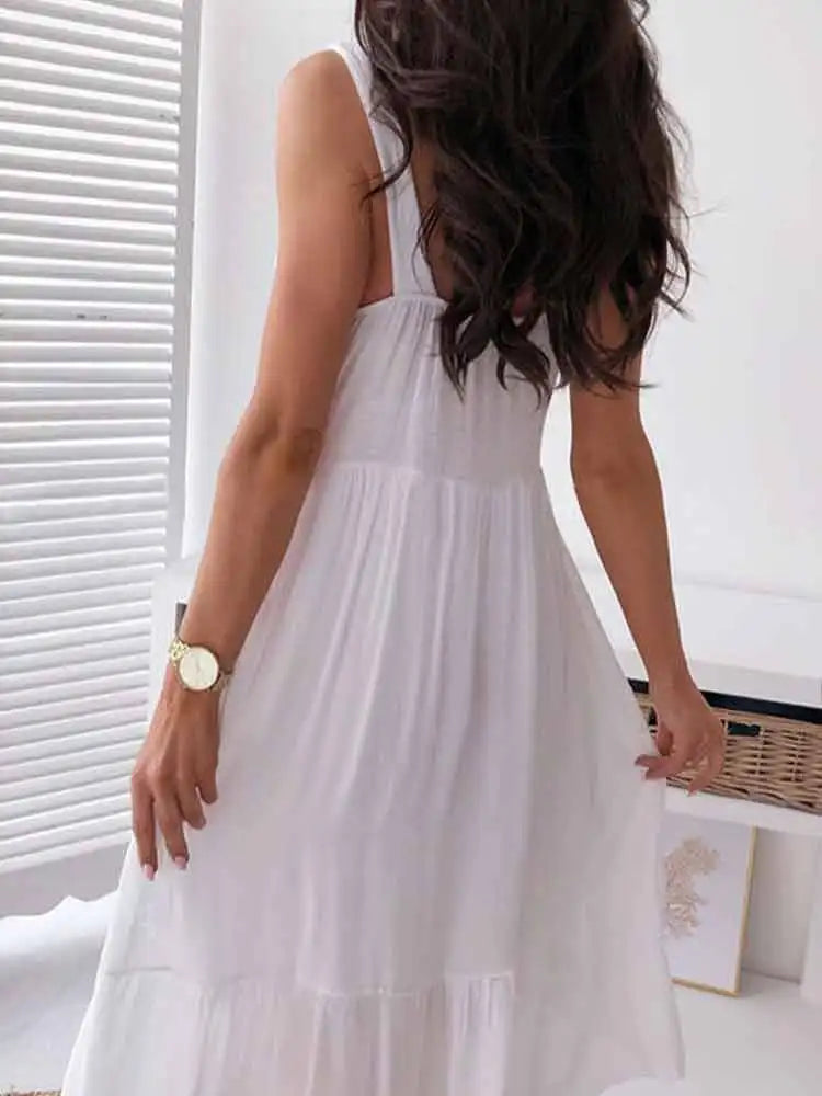 Jasmine White Dress