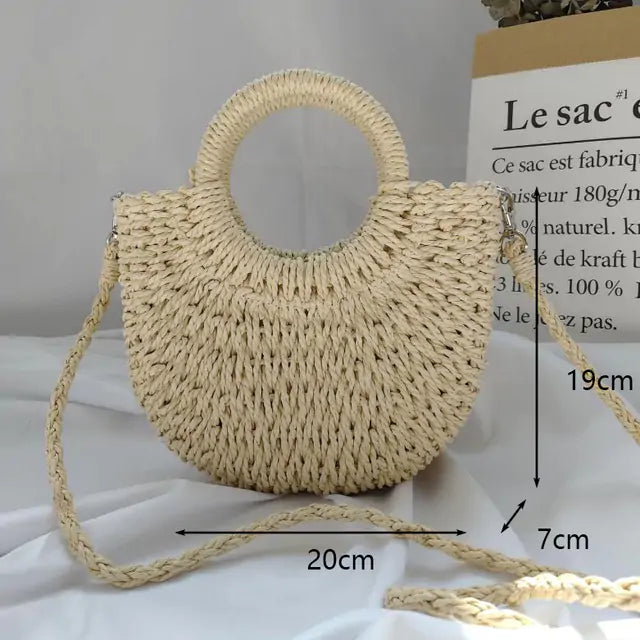 Mary Straw Bag